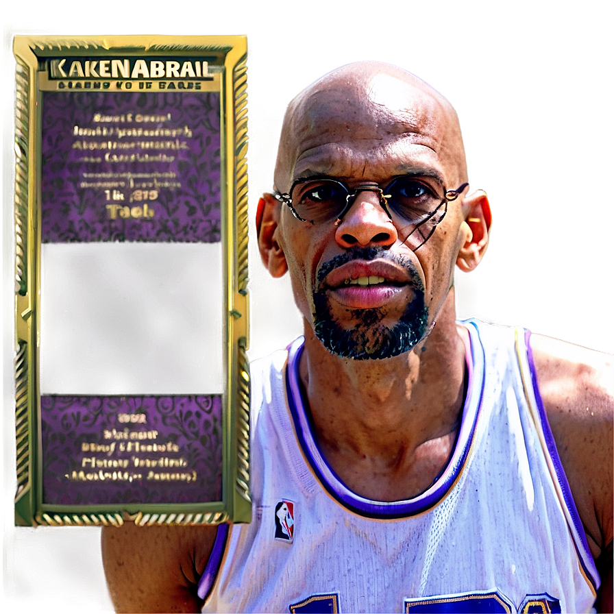 Kareem Abdul-jabbar Hall Of Fame Png Ymw6 PNG