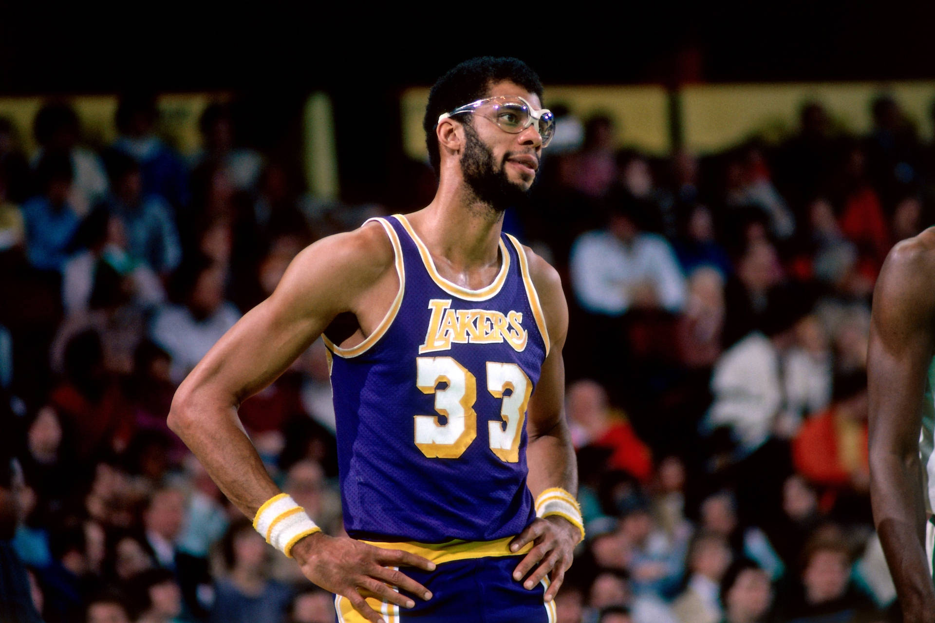Kareem Abdul-jabbar Purple Lakers