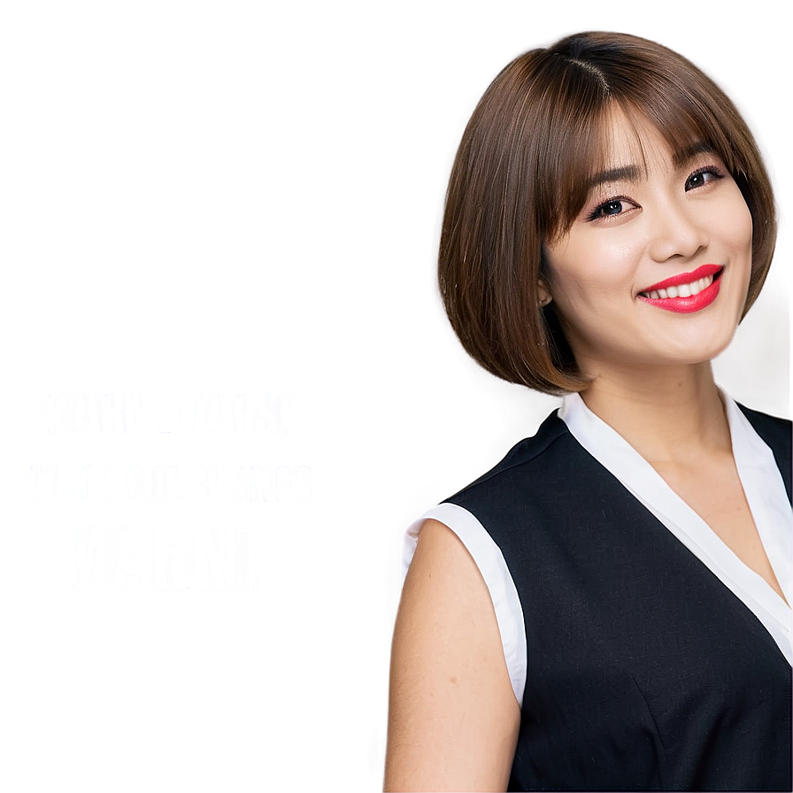 Karen Haircut For Business Women Png Jdh PNG