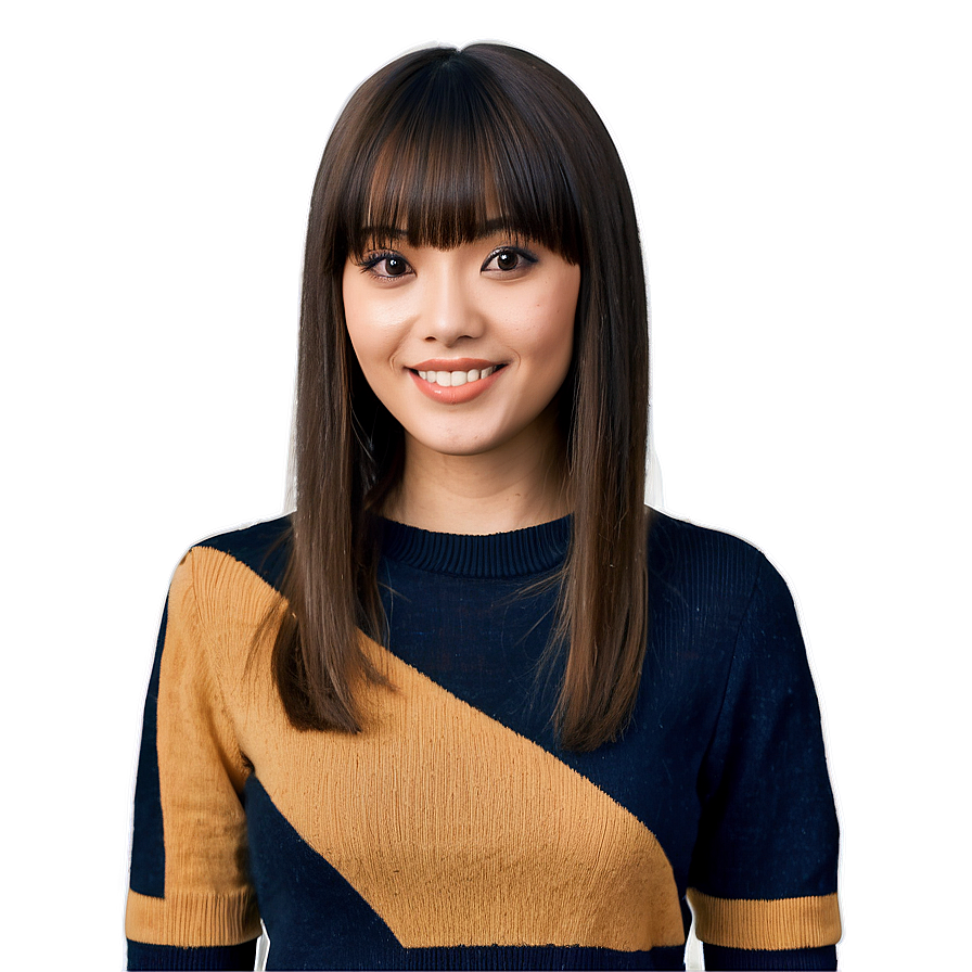 Karen Haircut With Bangs Png Wio PNG