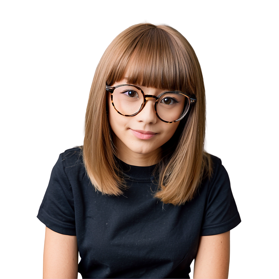 Karen Haircut With Glasses Png Cwj22 PNG