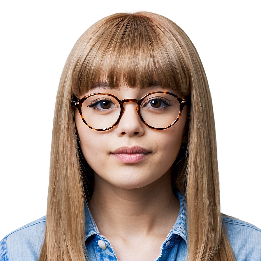 Karen Haircut With Glasses Png Rlv23 PNG