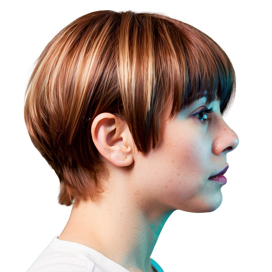 Karen Haircut With Highlights Png Tei PNG