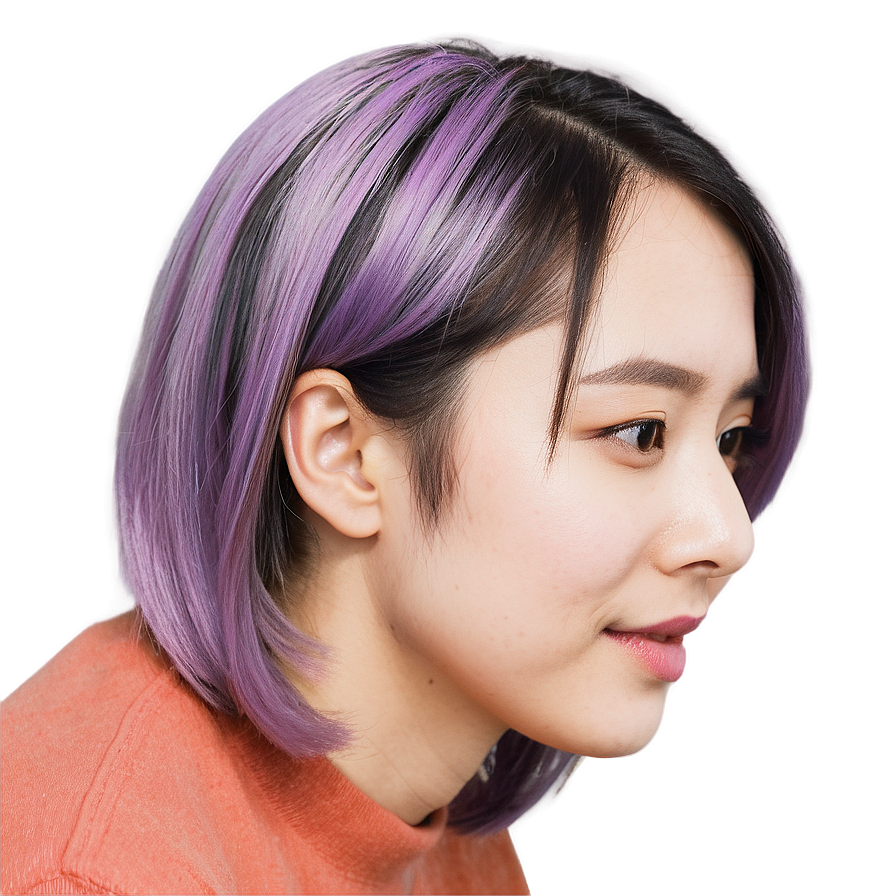 Karen Haircut With Side Part Png Apa40 PNG