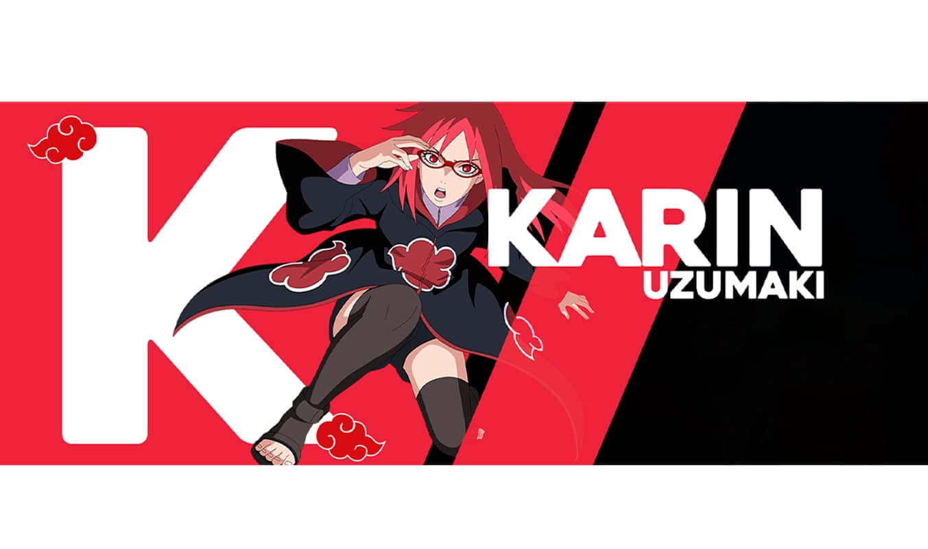 Karin Uzumaki - A fierce and determined shinobi Wallpaper