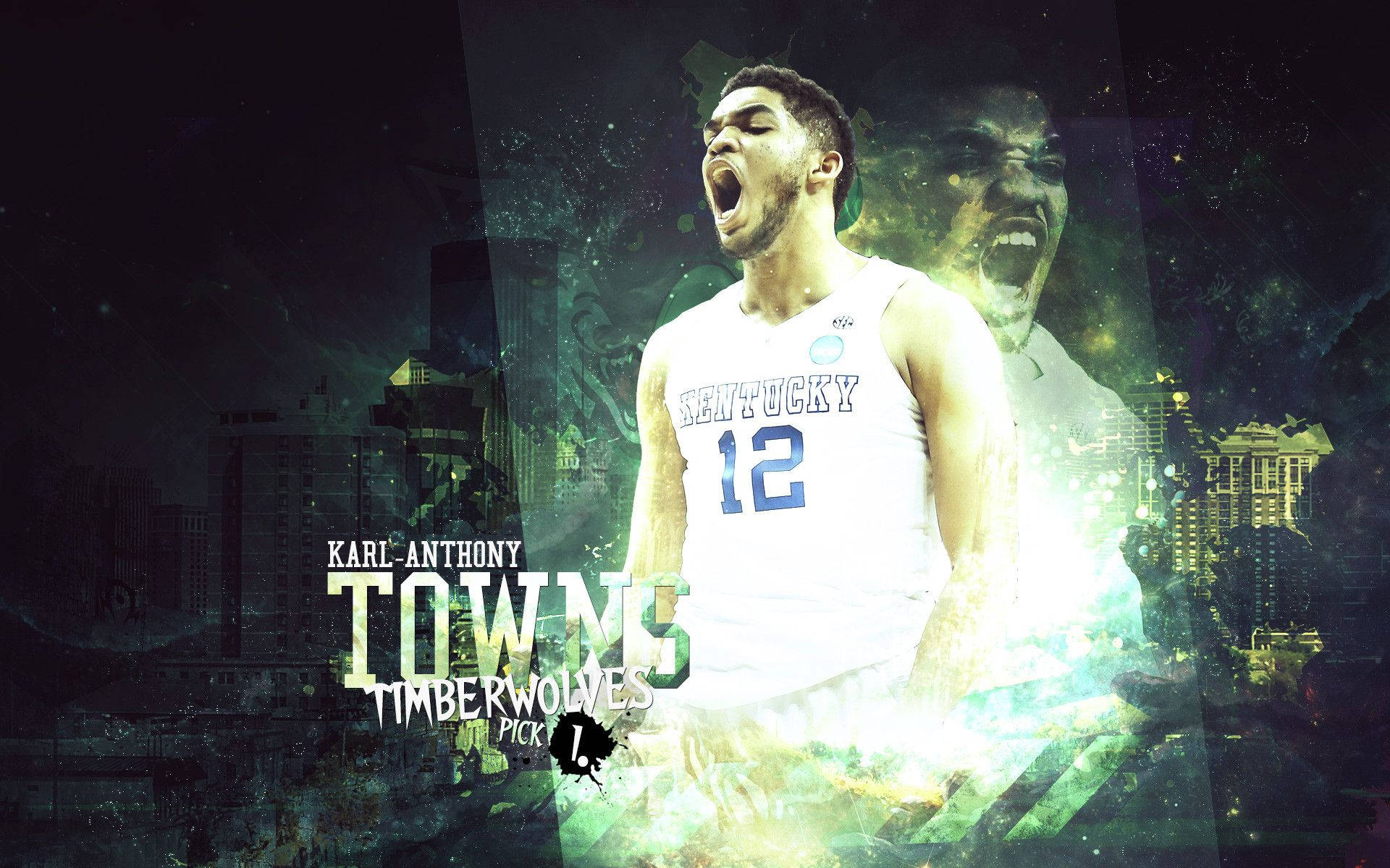Karl-anthony Towns Timberwolves Pick One Wallpaper