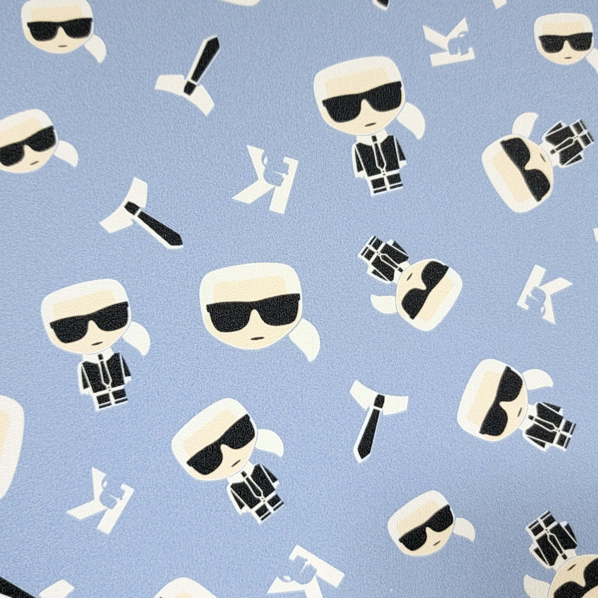 Legendary fashion designer Karl Lagerfeld Wallpaper