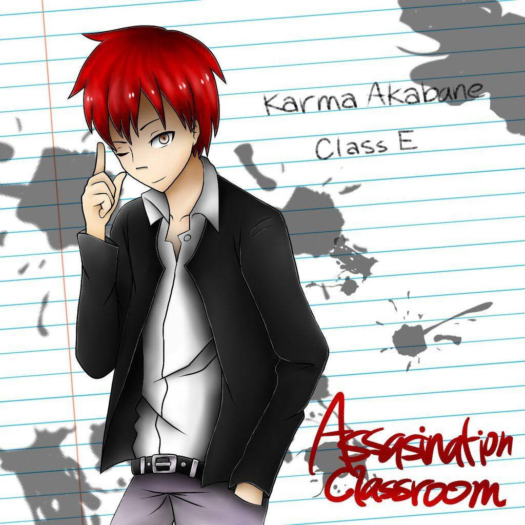 Desktop Wallpaper - Karma Akabane Assassination Classroom Skrivebordsbaggrund Wallpaper