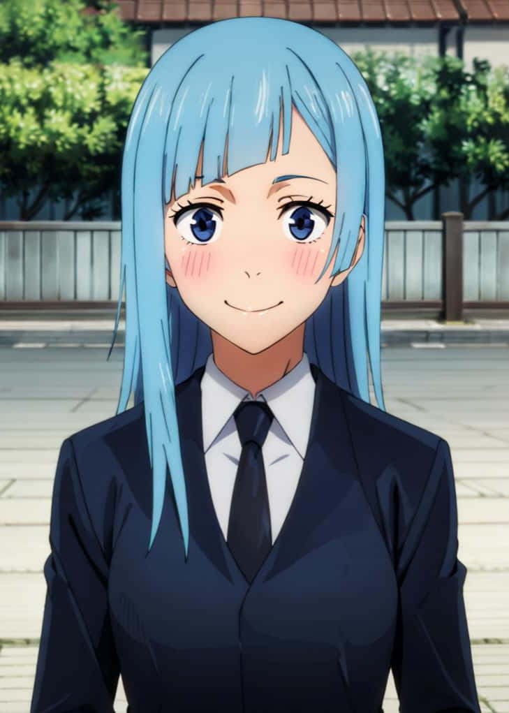 Kasumi Miwa Anime Character Smile Wallpaper