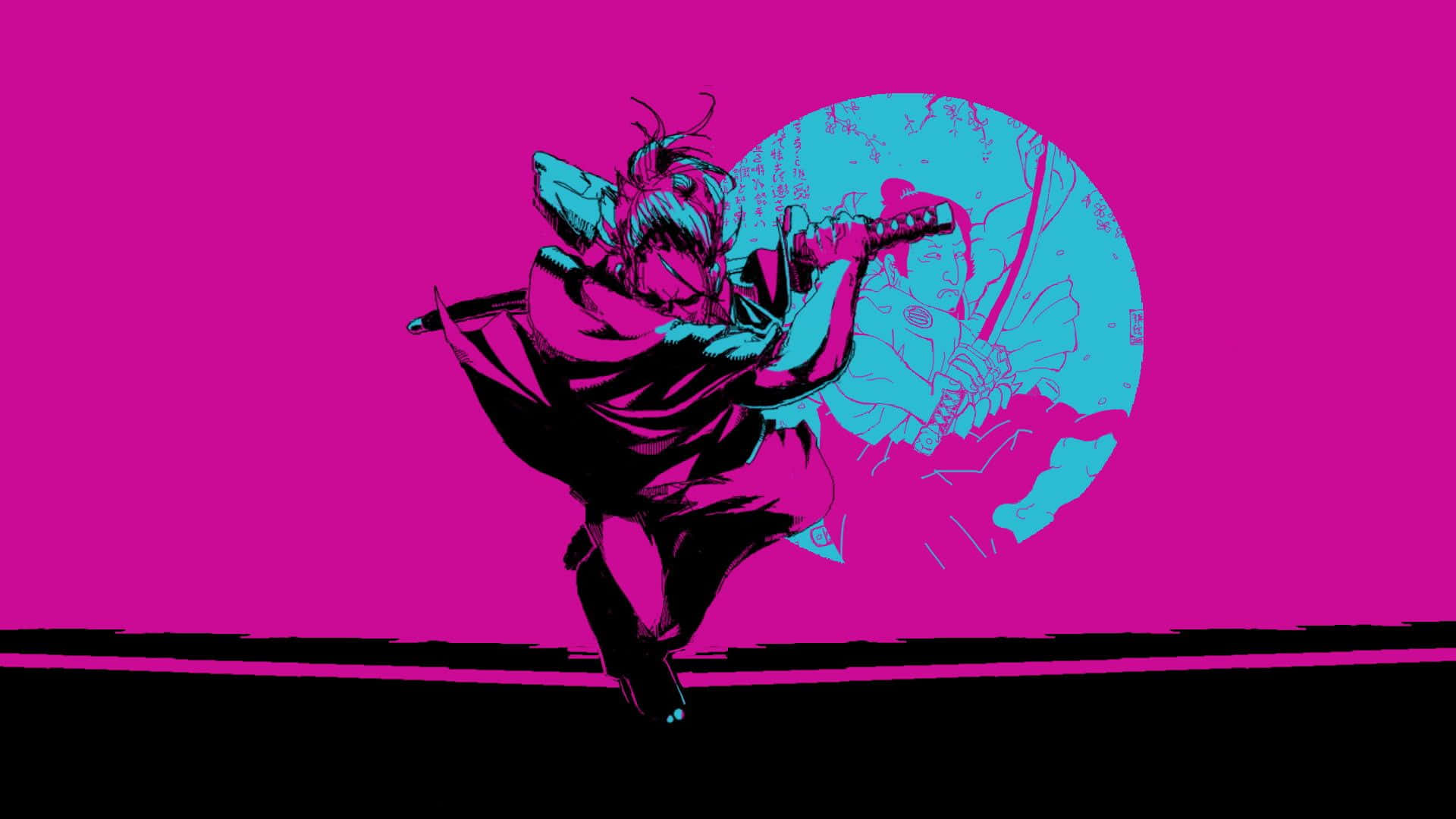Løs fureren af en Samurai i Katana Zero. Wallpaper