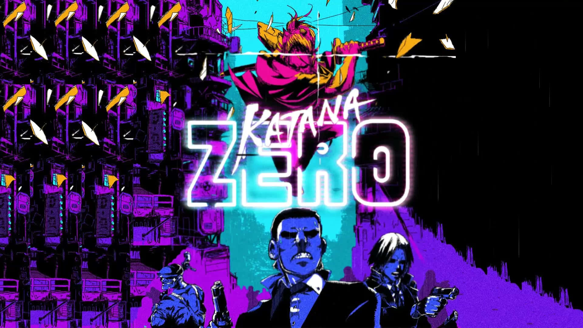 Defy Your Destiny with Katana Zero Wallpaper