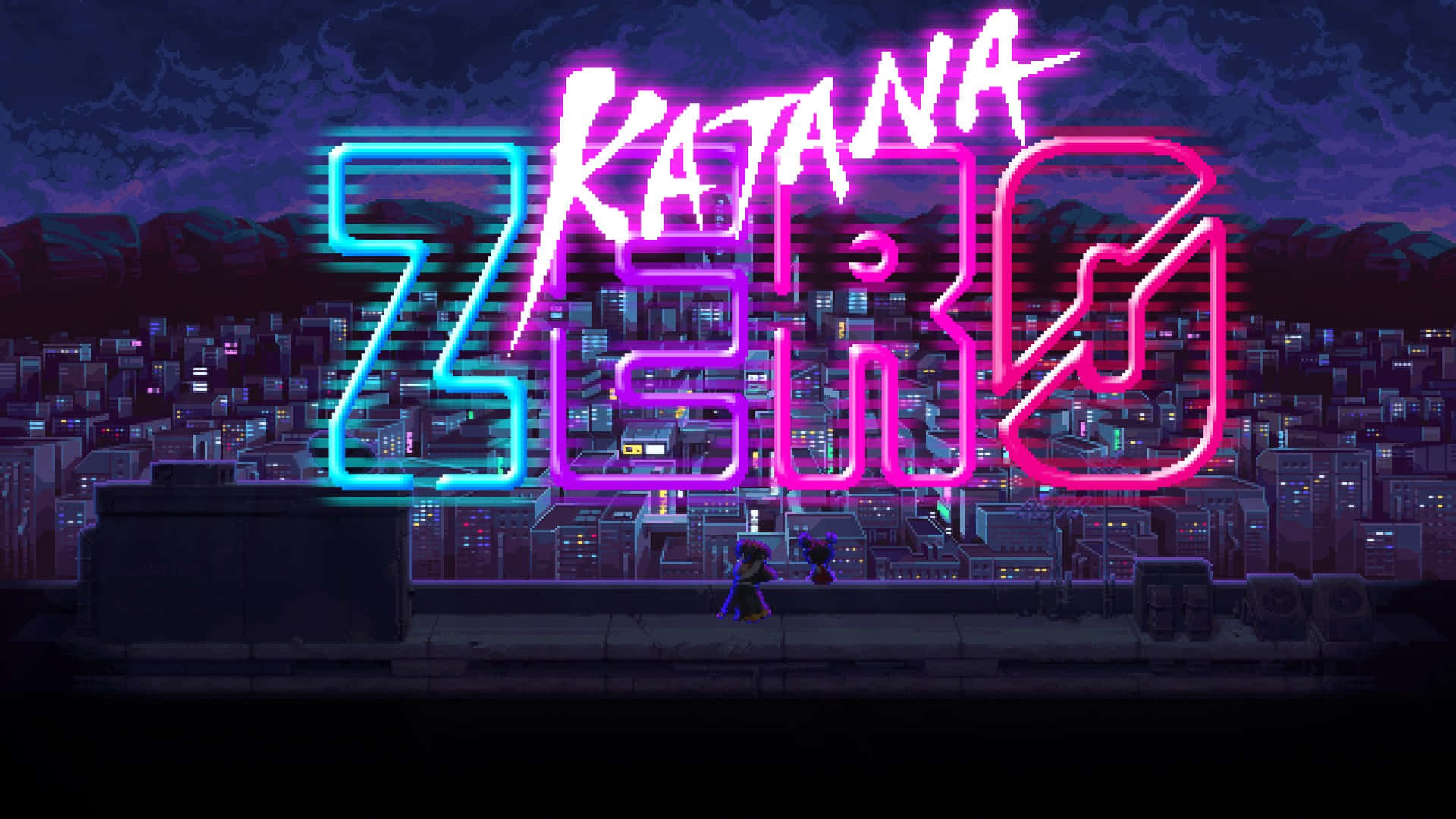 A Neon Sign With The Words Retaina Zero Wallpaper