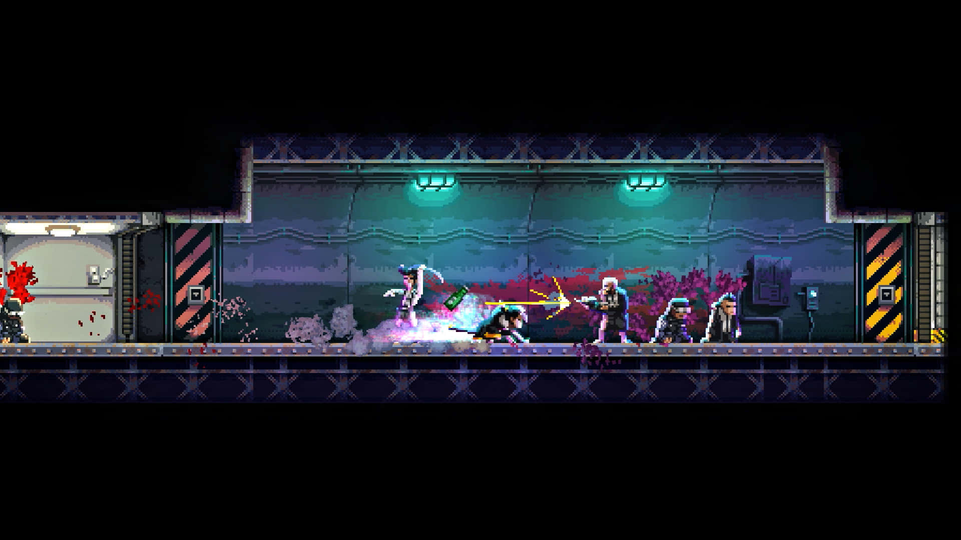 Et screenshot af et spil med en zombie i det. Wallpaper