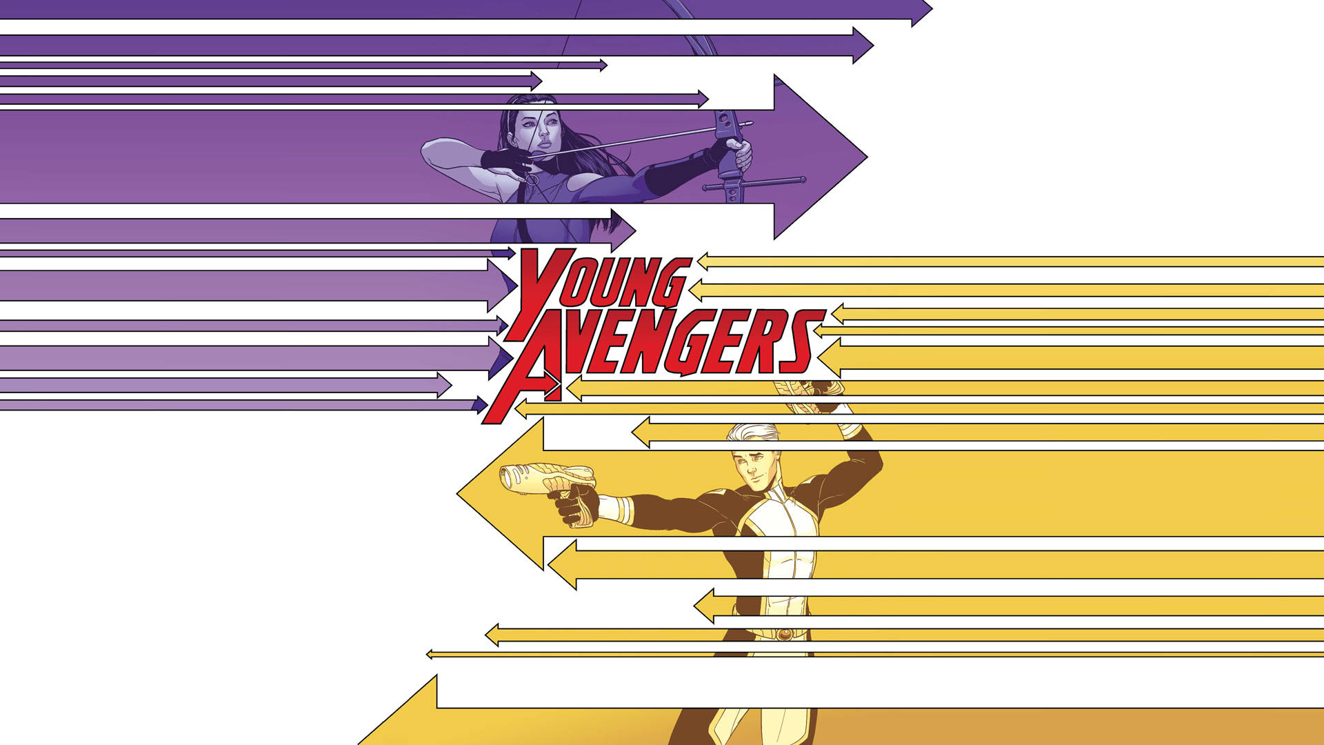 Kate Bishop Comics Young Avengers Wallpaper