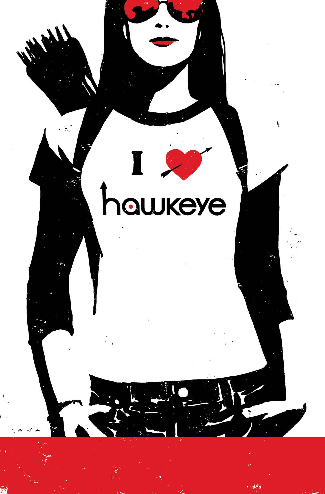 Katebishop Hawkeye Vol 4 9 Blir En Utmärkt Bakgrundsbild För Din Dator Eller Mobil. Wallpaper
