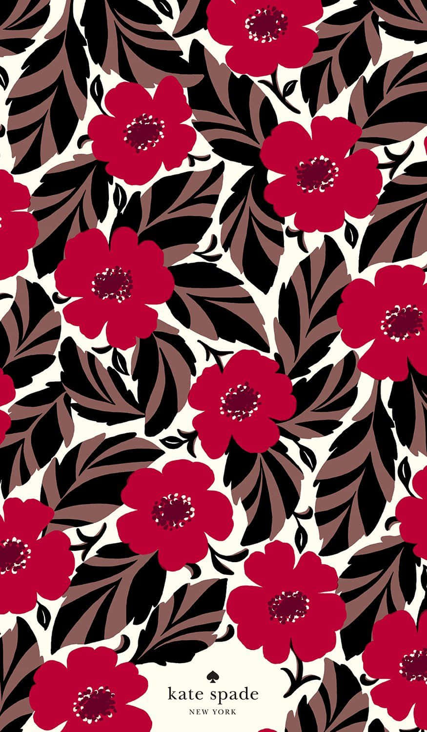 Kate Spade New York - Red Flowers