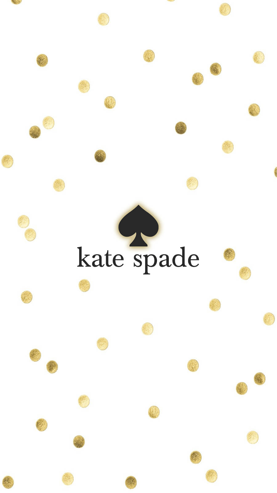 Kate Spade Classic Black Logo Wallpaper