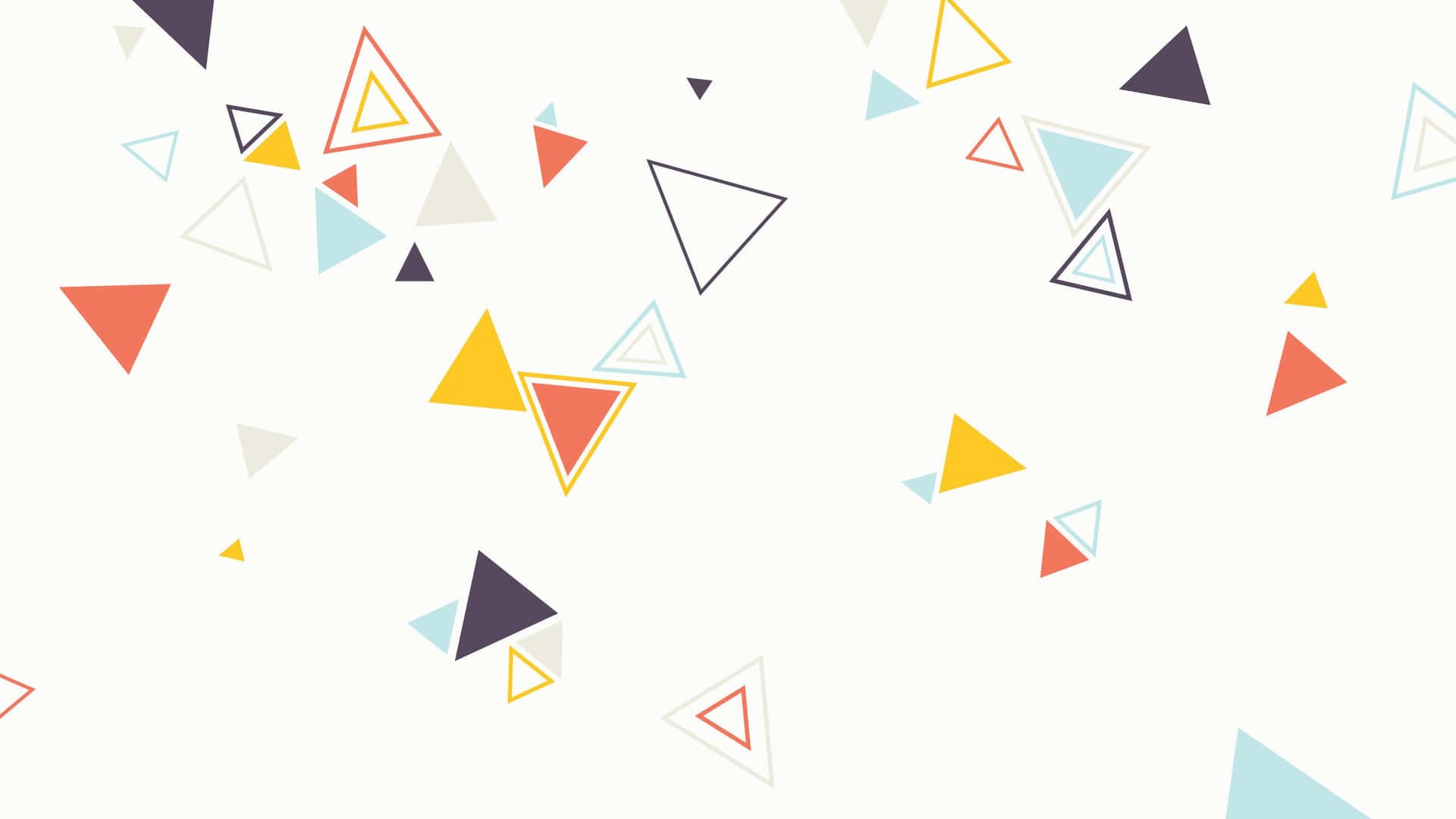 Katespade Skrivbordsbakgrund Färgglada Trianglar Wallpaper