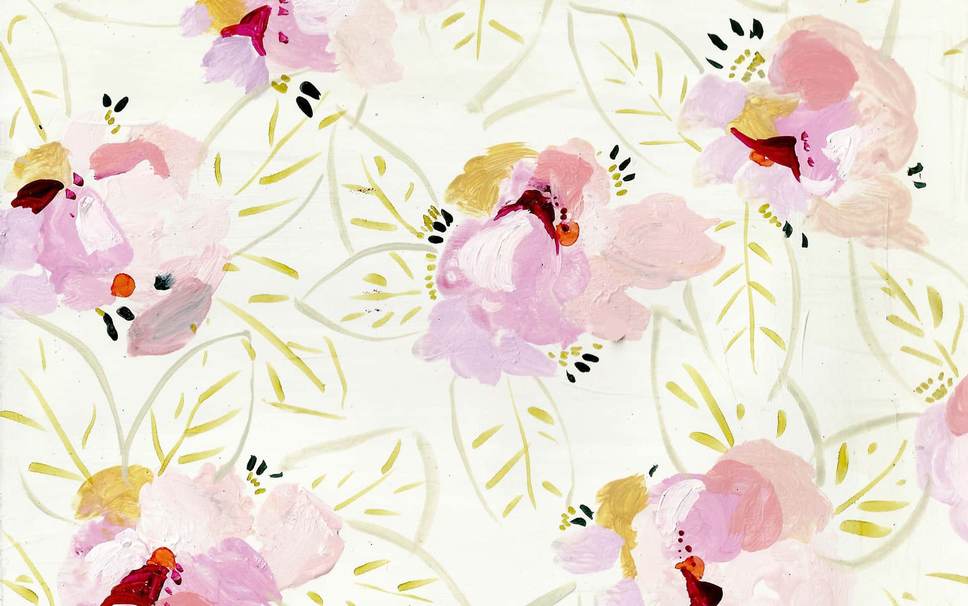 Kate Spade Desktop Pink Flowers Wallpaper
