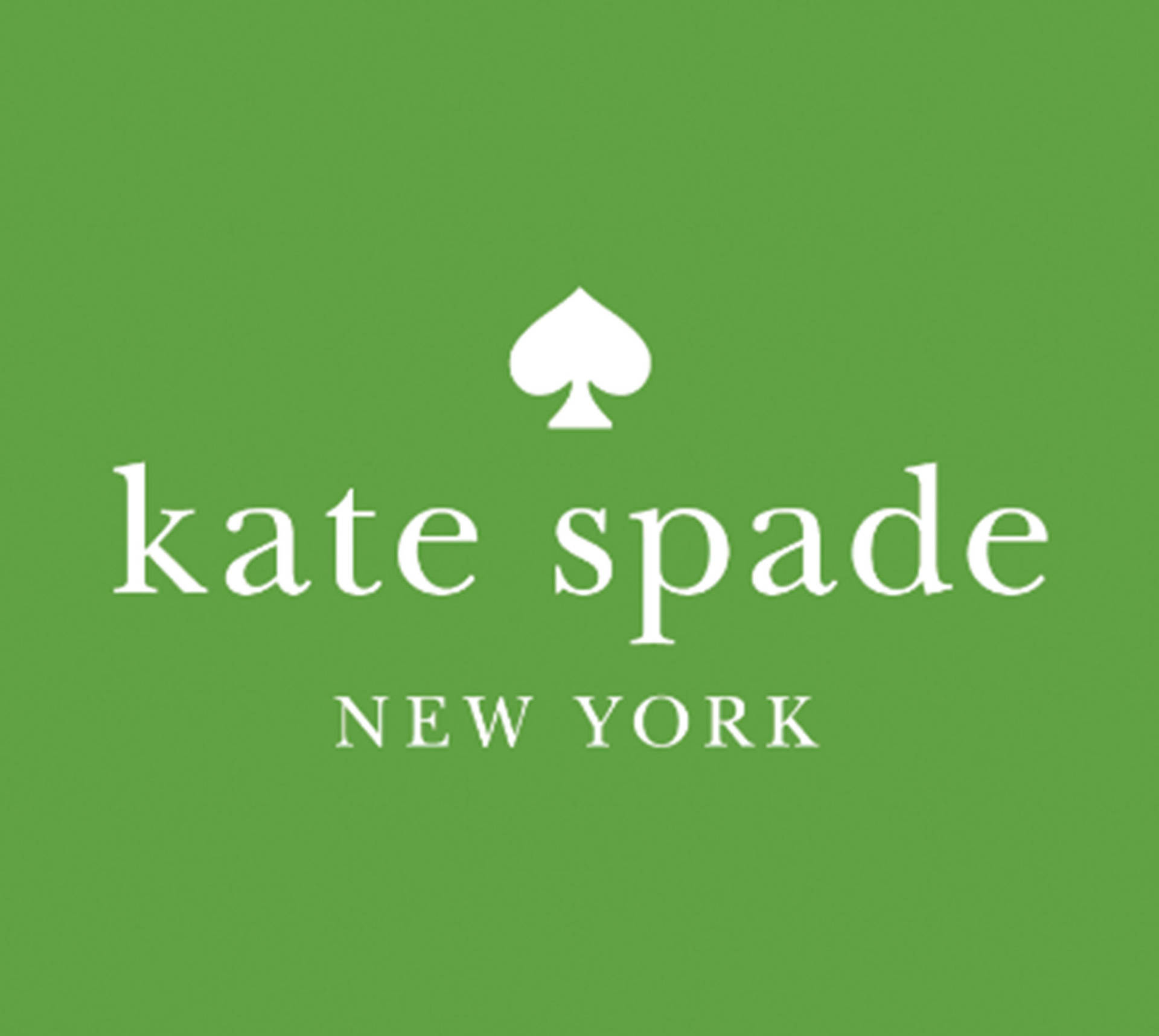 Kate Spade New York Grøn Plakat Favorit Skrivebordsbaggrund Wallpaper