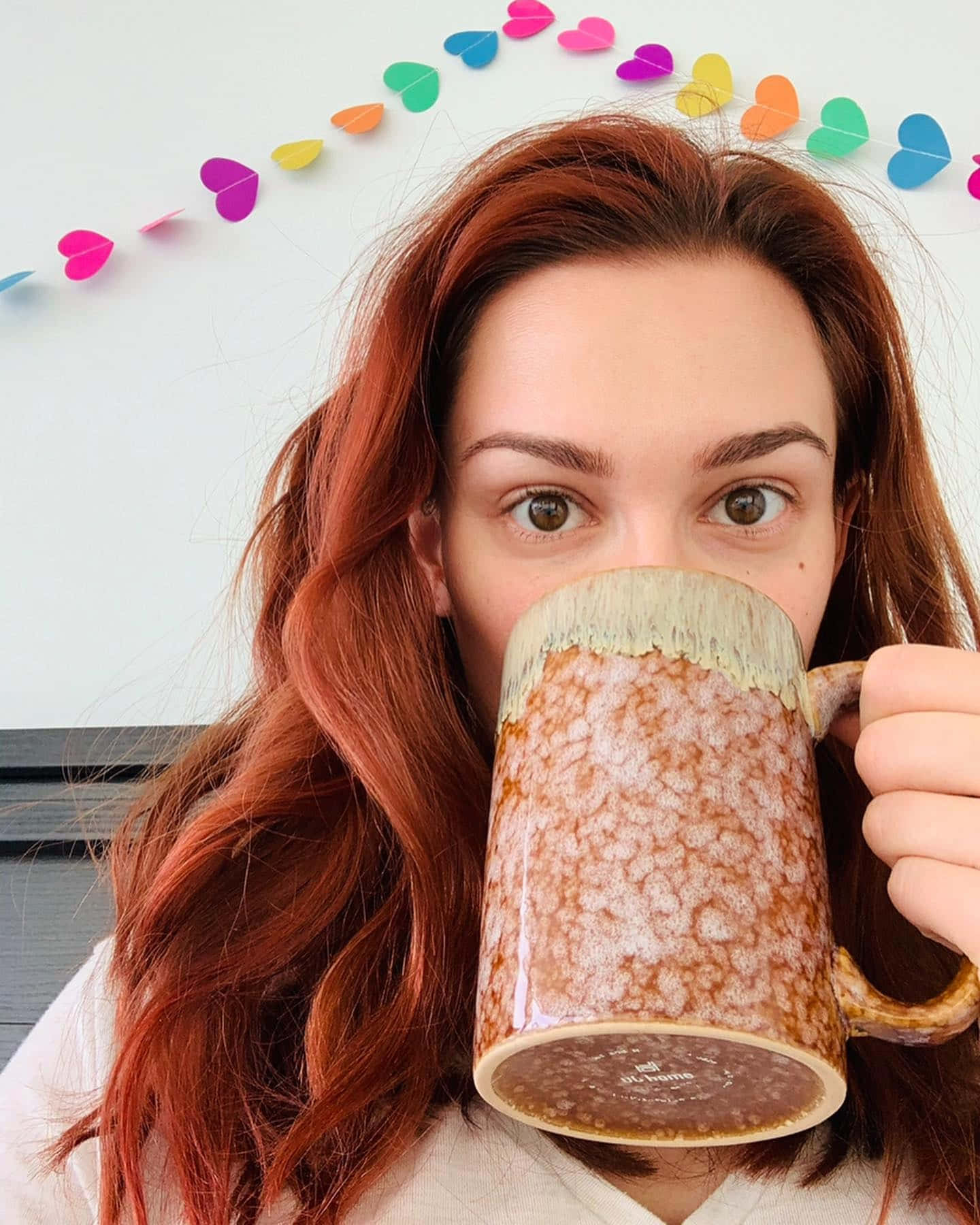 Katherine Barrell Coffee Moment Wallpaper