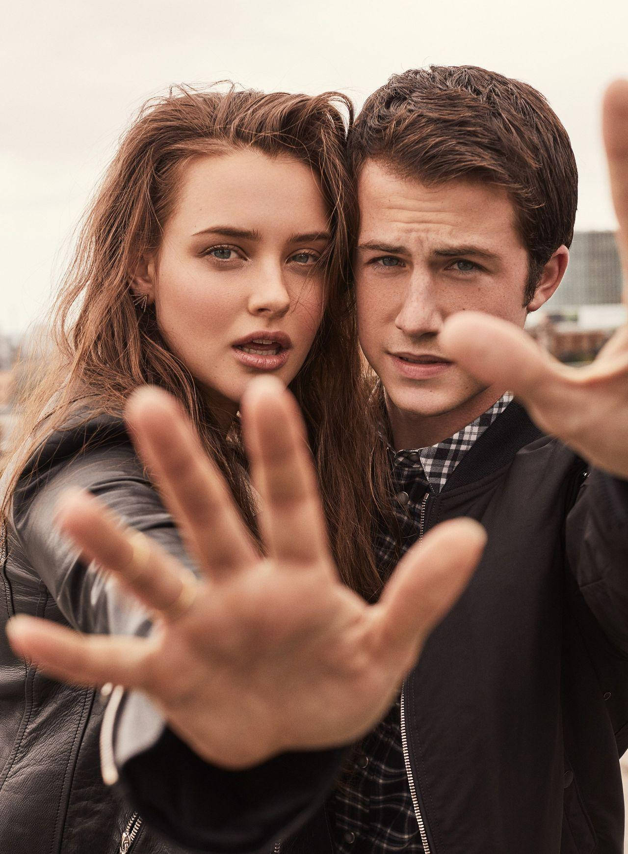 Katherine Langford And Dylan Minnette
