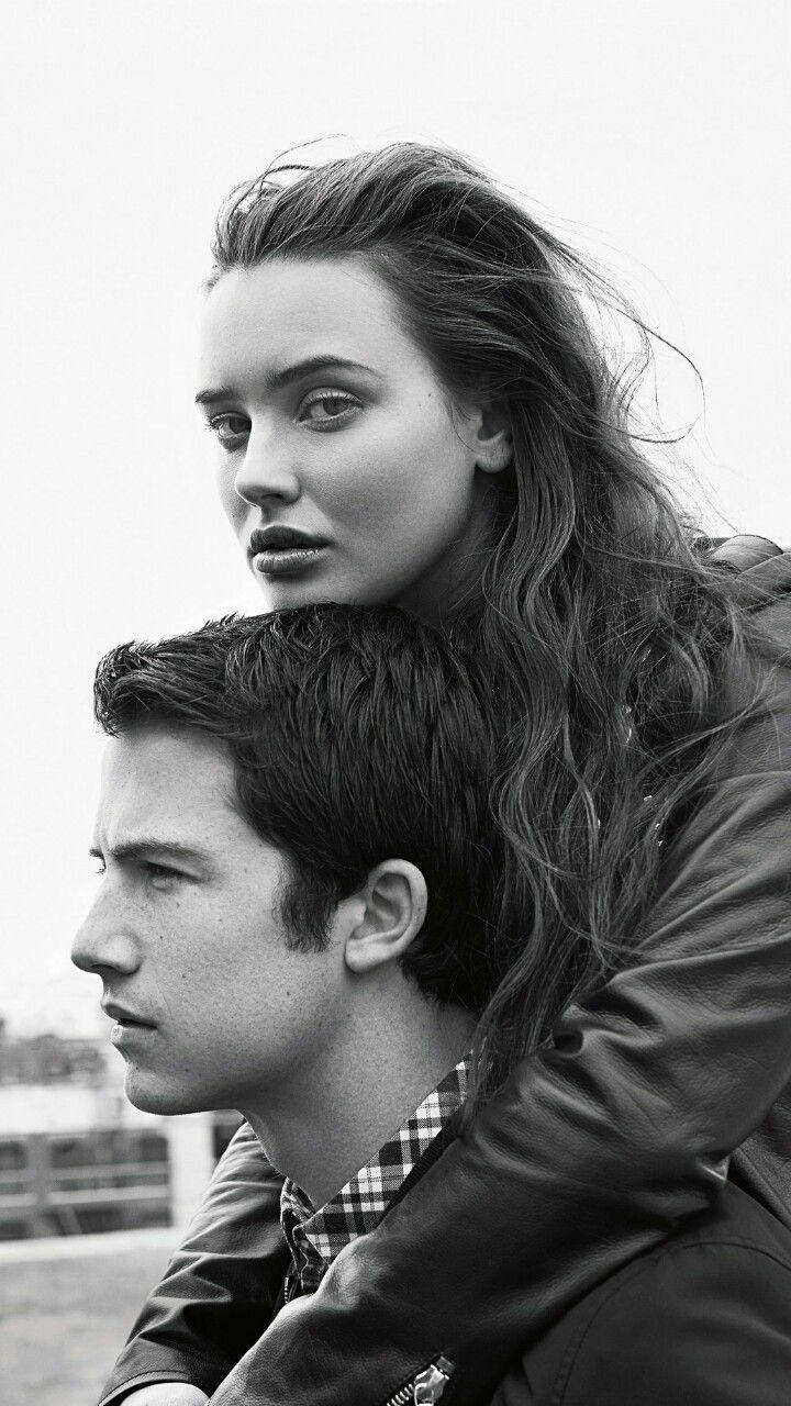 Katherine Langford Dylan Gray Scale
