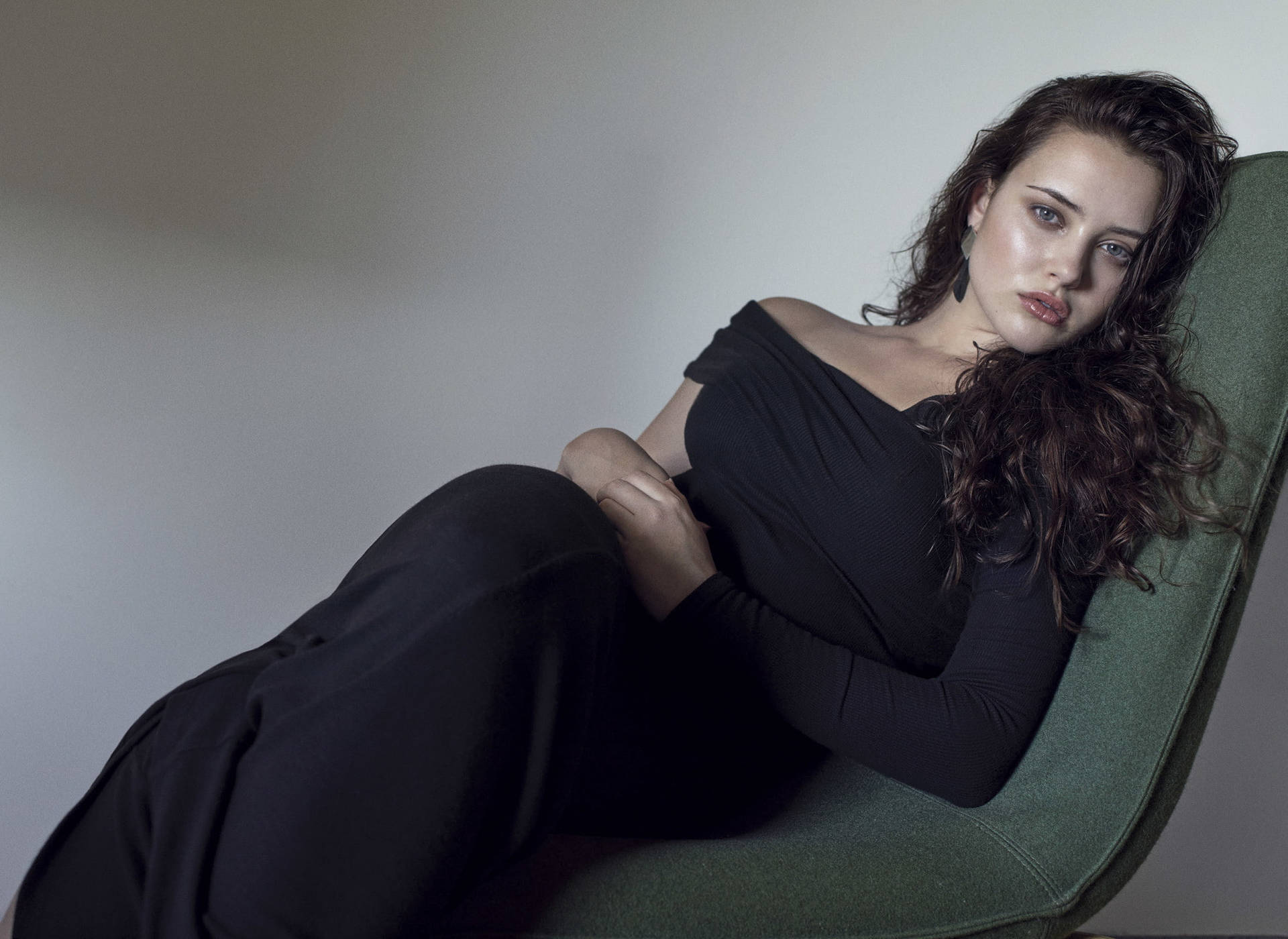 Katherine Langford In Couch