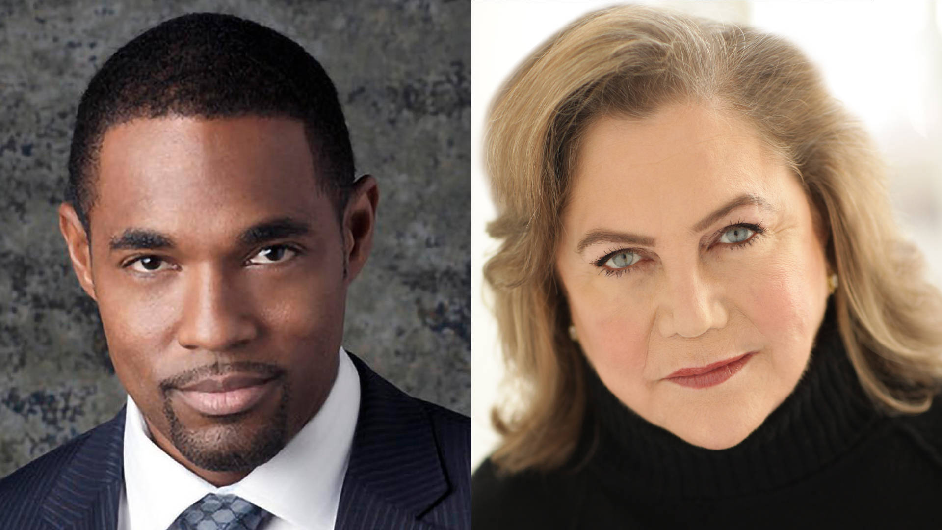 Two Legends in One Frame - Kathleen Turner and Jason Winston George Wallpaper