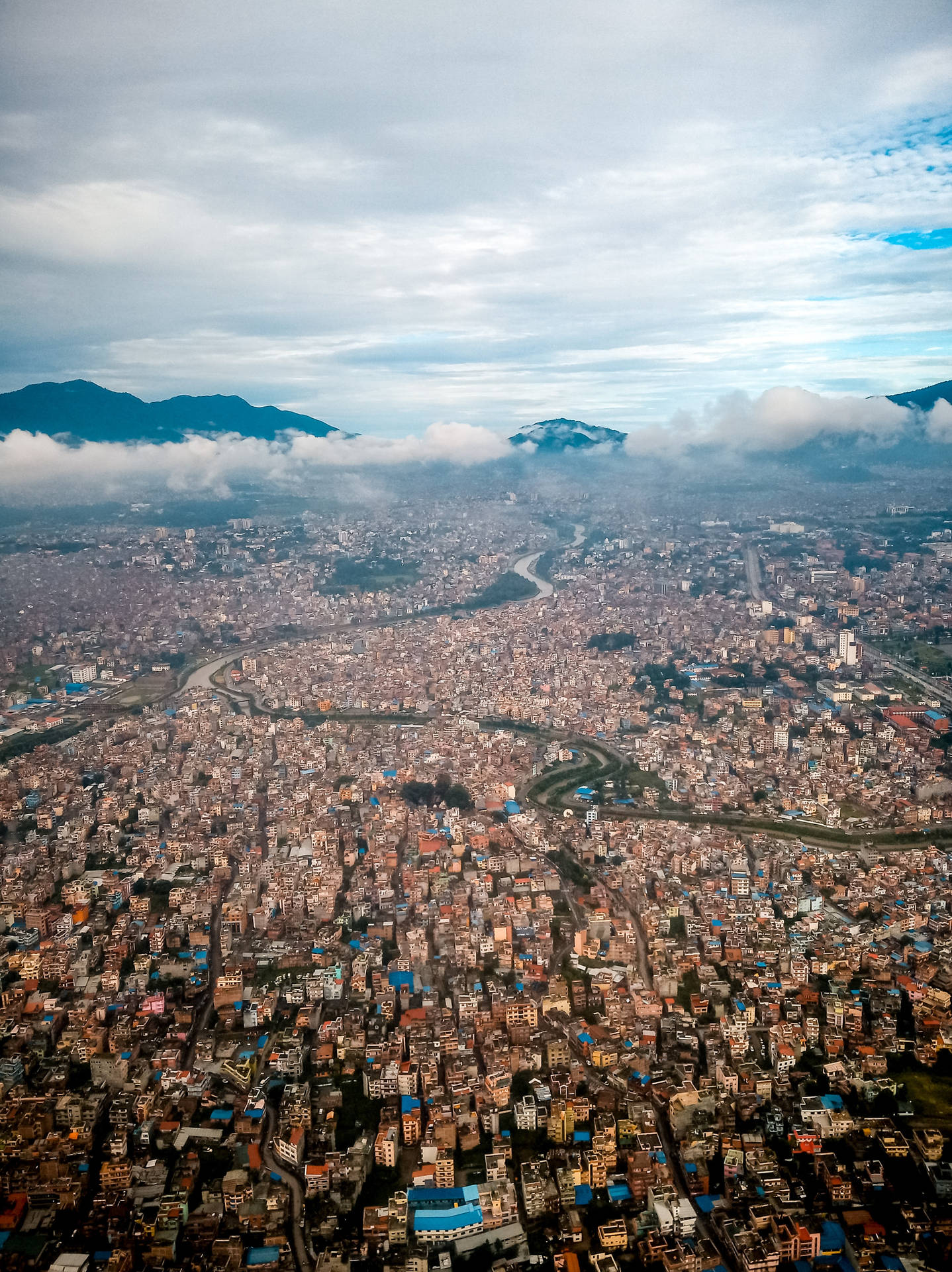 Kathmandu Aerial View Wallpaper
