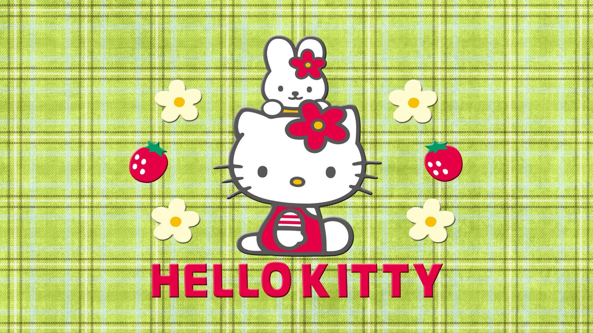 Kathy And Hello Kitty Aesthetic Wallpaper