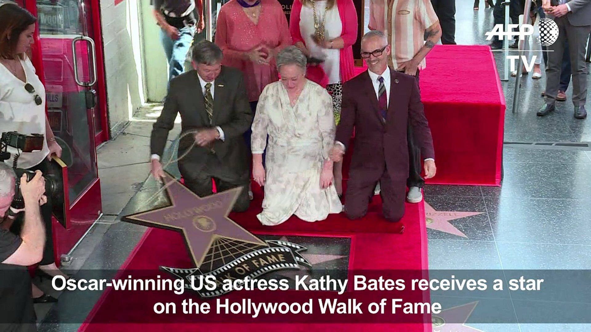 Kathybates Hollywood Walk Of Fame Wallpaper