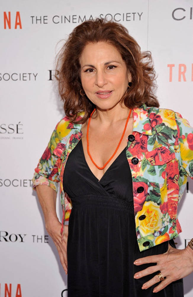 Kathy Najimy In A Floral Polo Wallpaper