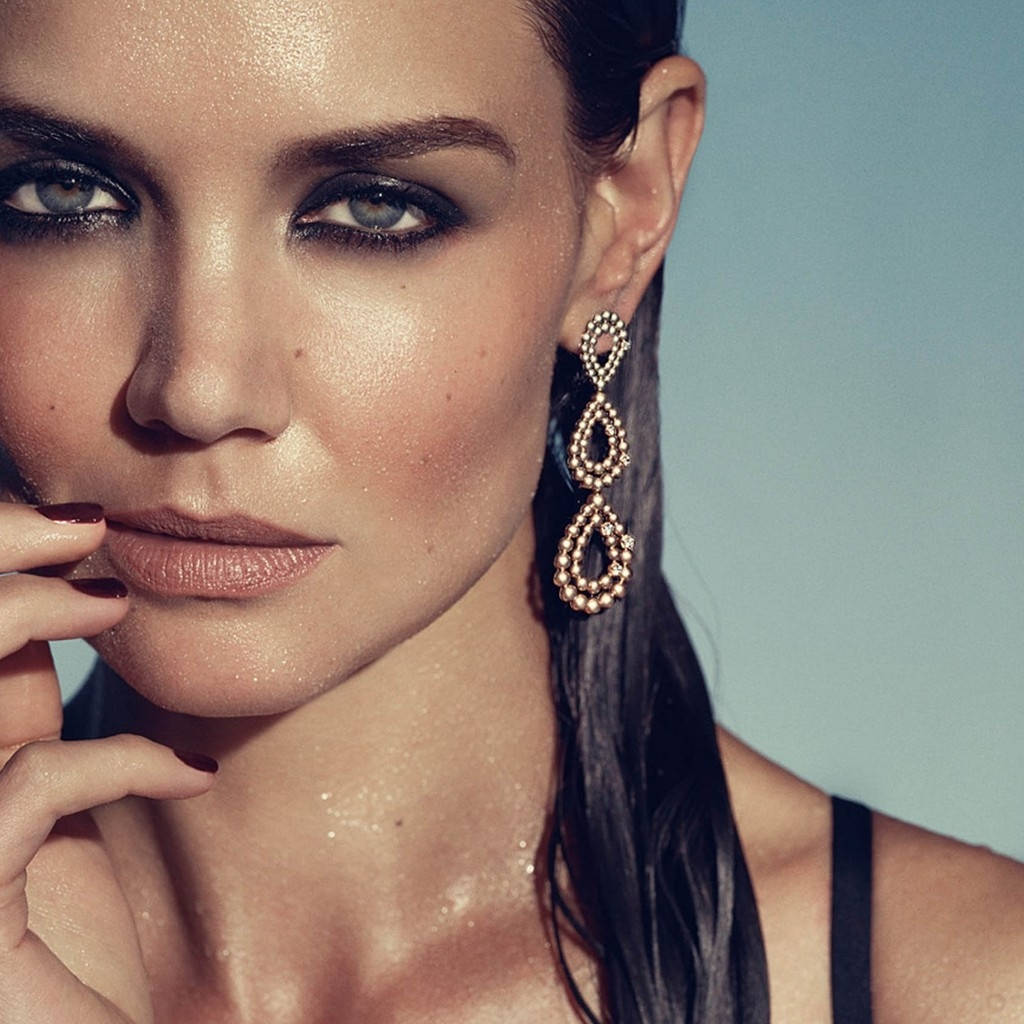 Katie Holmes Photoshoot With Jewelry Line H. Stern Wallpaper