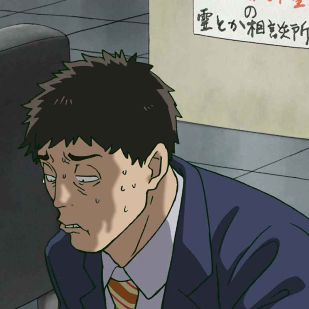 Katsuya Serizawa in action - a powerful moment captured from an anime series Wallpaper