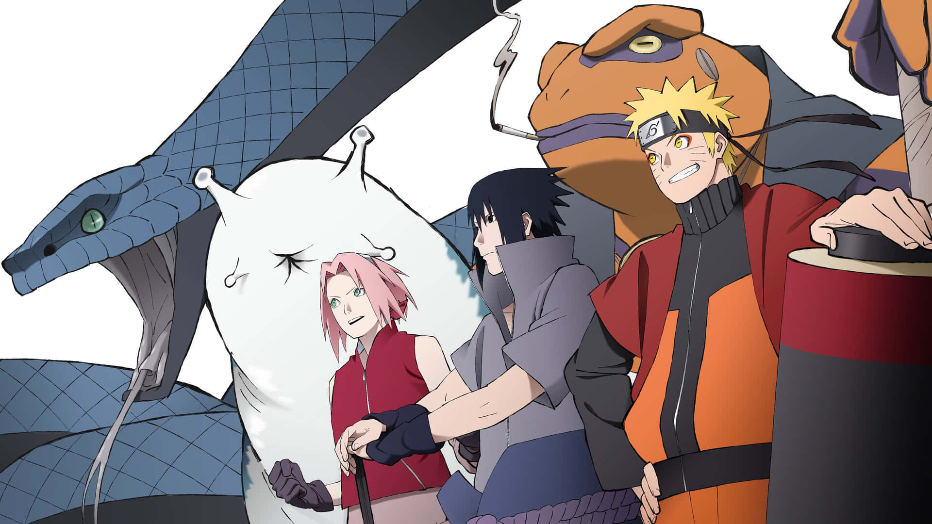 Katsuyu: The Giant Slug from Naruto Wallpaper