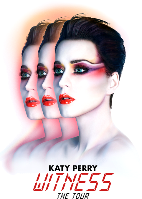 Katy Perry Witness Tour Promotional Artwork PNG