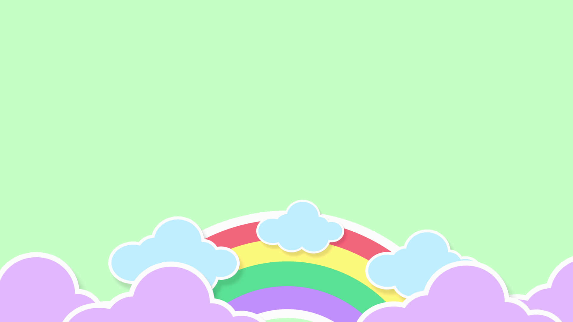 Kawaii Rainbow Wallpapers - Top Free Kawaii Rainbow Backgrounds -  WallpaperAccess