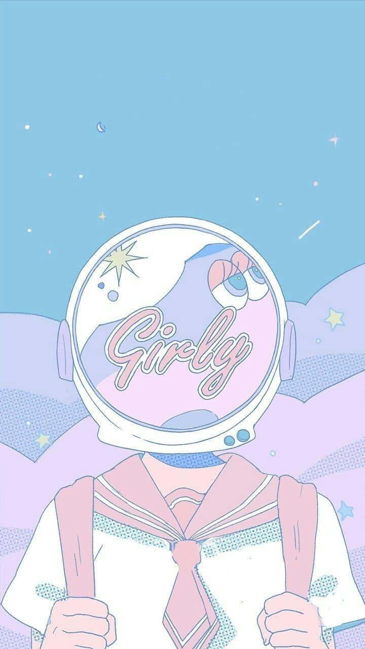Bring out your inner kawaii with this sweet anime aesthetic! Wallpaper