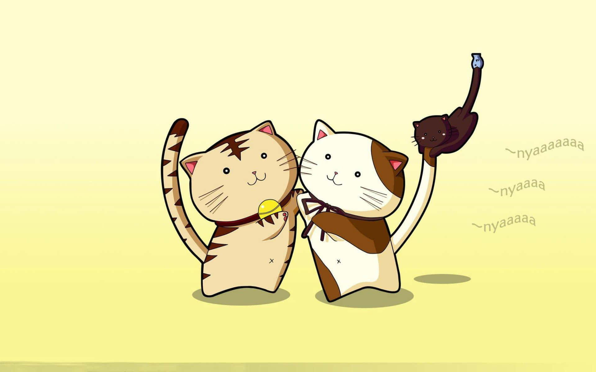 Kawaii Anime Cat Wallpaper: Những hình ảnh về mèo hoạt hình đáng yêu luôn là chủ đề được yêu thích trong giới trẻ. Hãy xem ngay các hình ảnh Kawaii Anime Cat Wallpaper để tìm kiếm ý tưởng trang trí cho chiếc điện thoại hoặc máy tính của mình nhé!