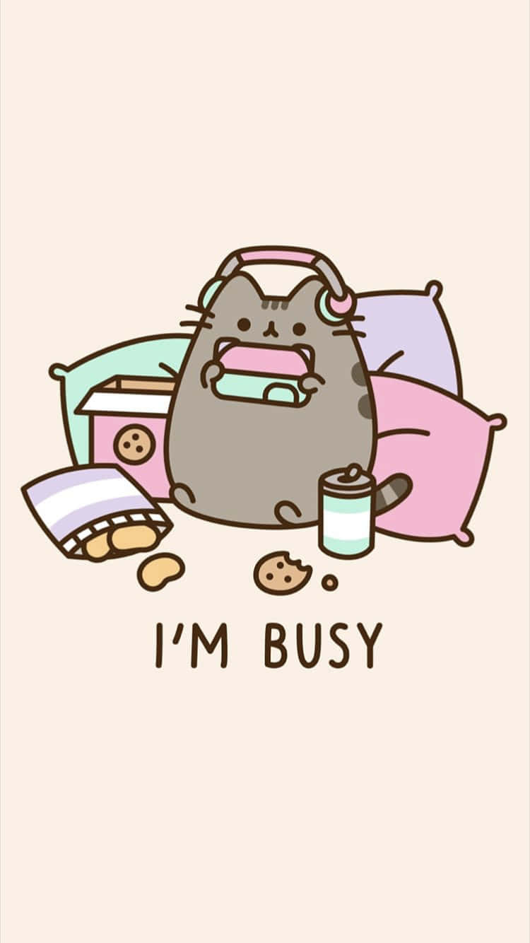 Download Pusheen Busy - I'm Busy - I'm Busy - I'm Busy - I'm Busy ...