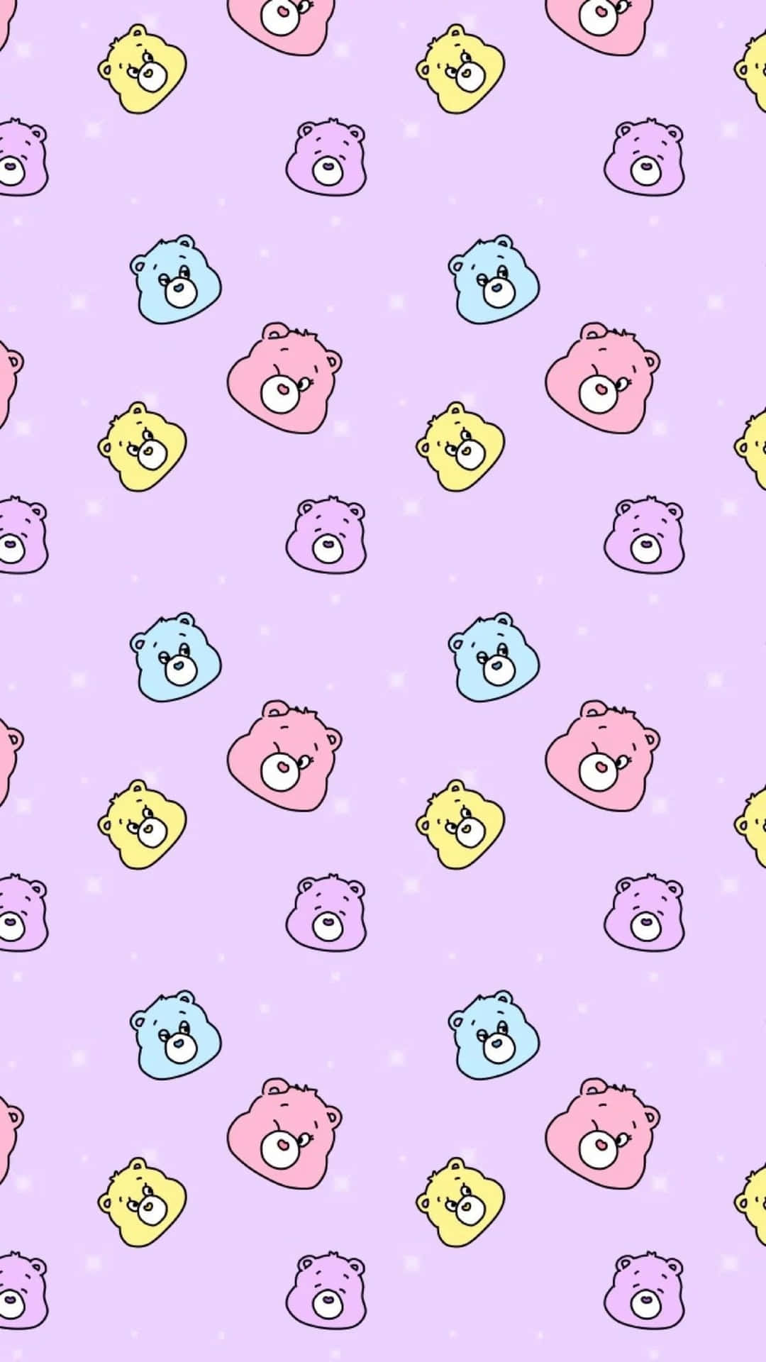 Adorable Kawaii Bear Wallpaper Wallpaper