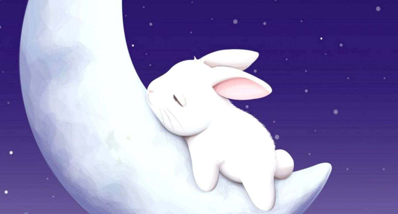 Let's be kawaii with this Bunny!" Wallpaper