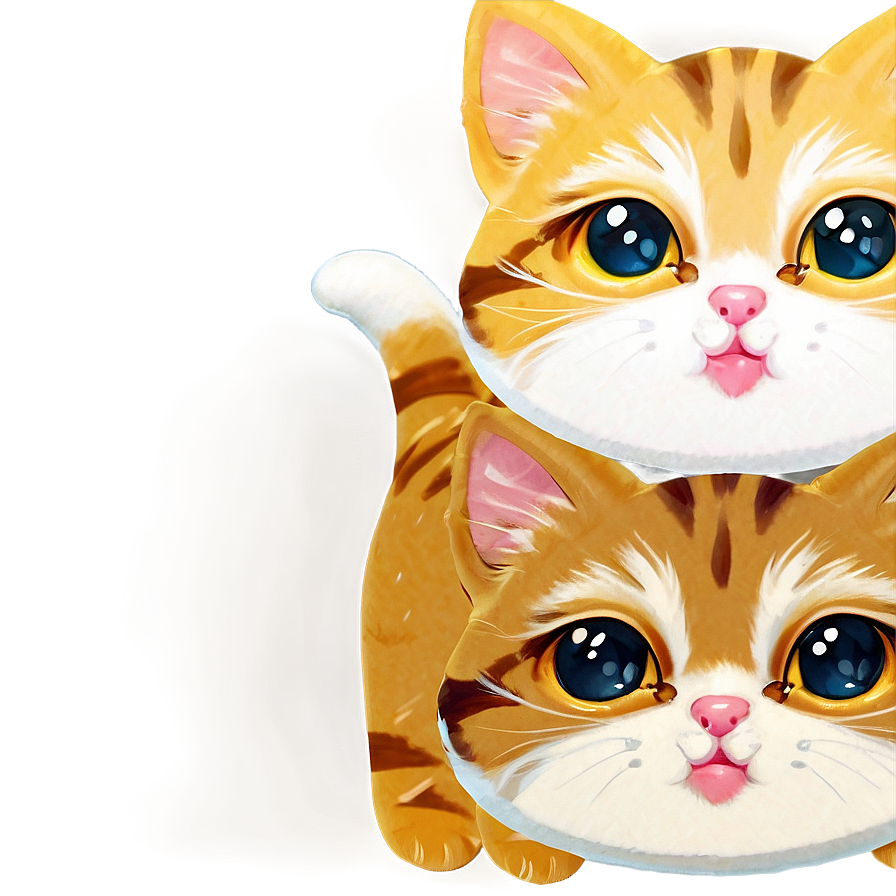 Kawaii Cat Face Png 76 PNG