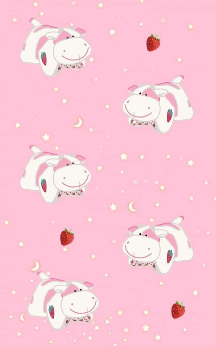 "The cutest cow in town!" Wallpaper