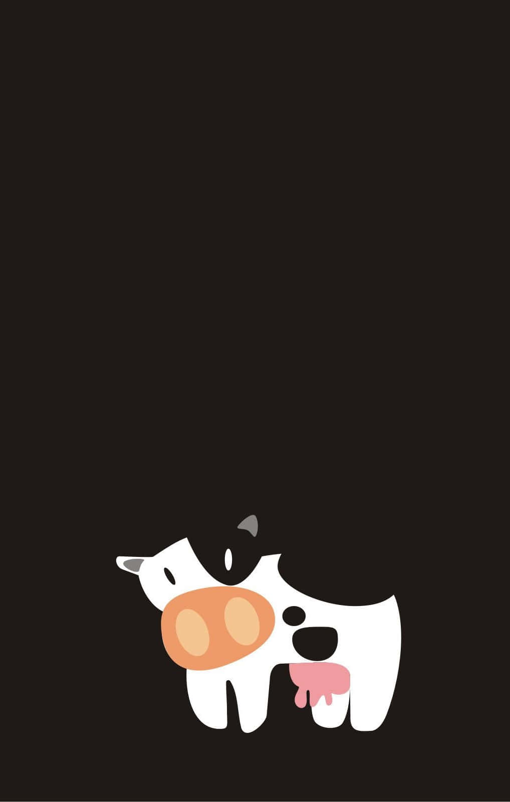 [100+] Kawaii Cute Cow Wallpapers | Wallpapers.com