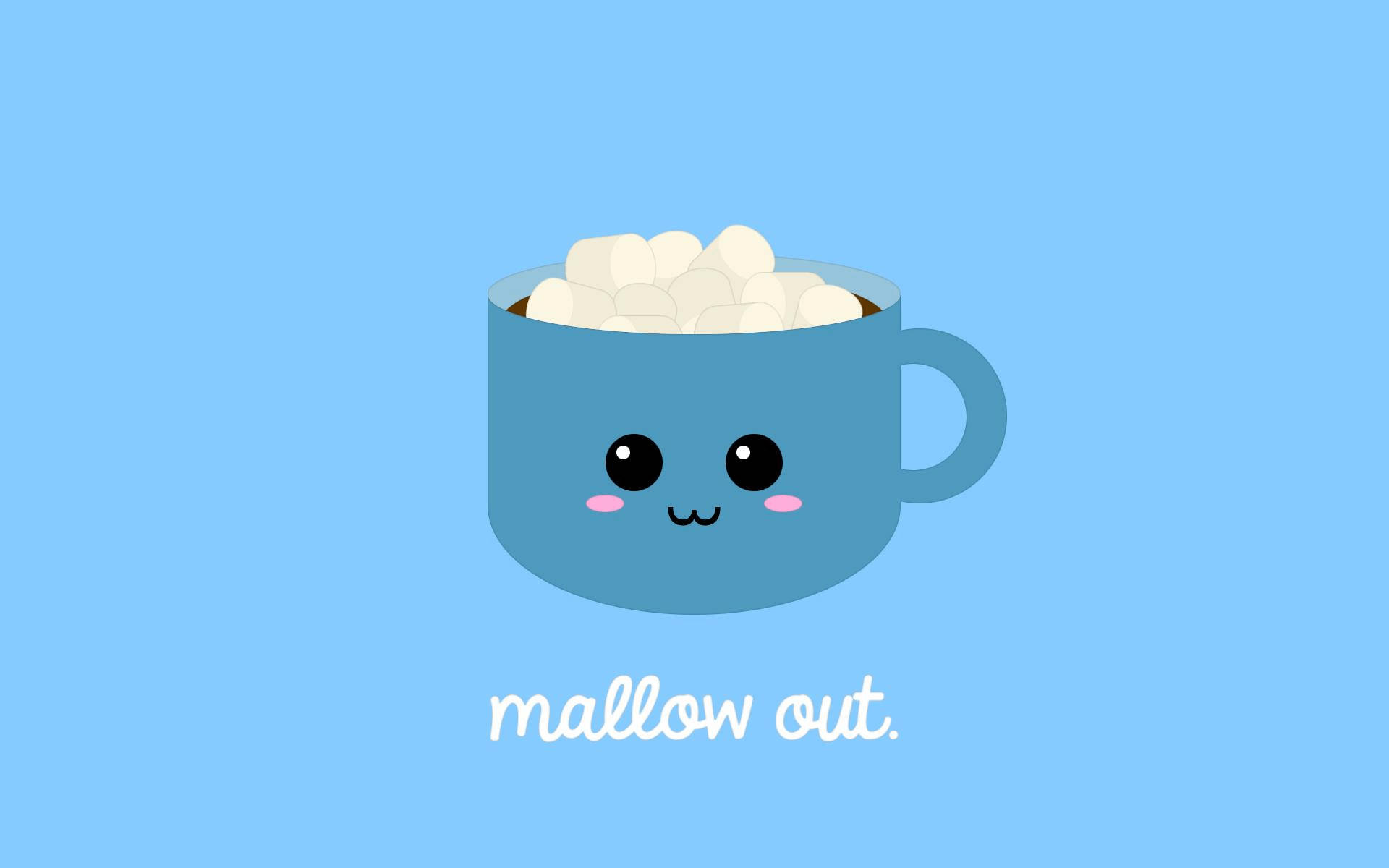 Kawaii Cute Girly Cup Of Cocoa Picture