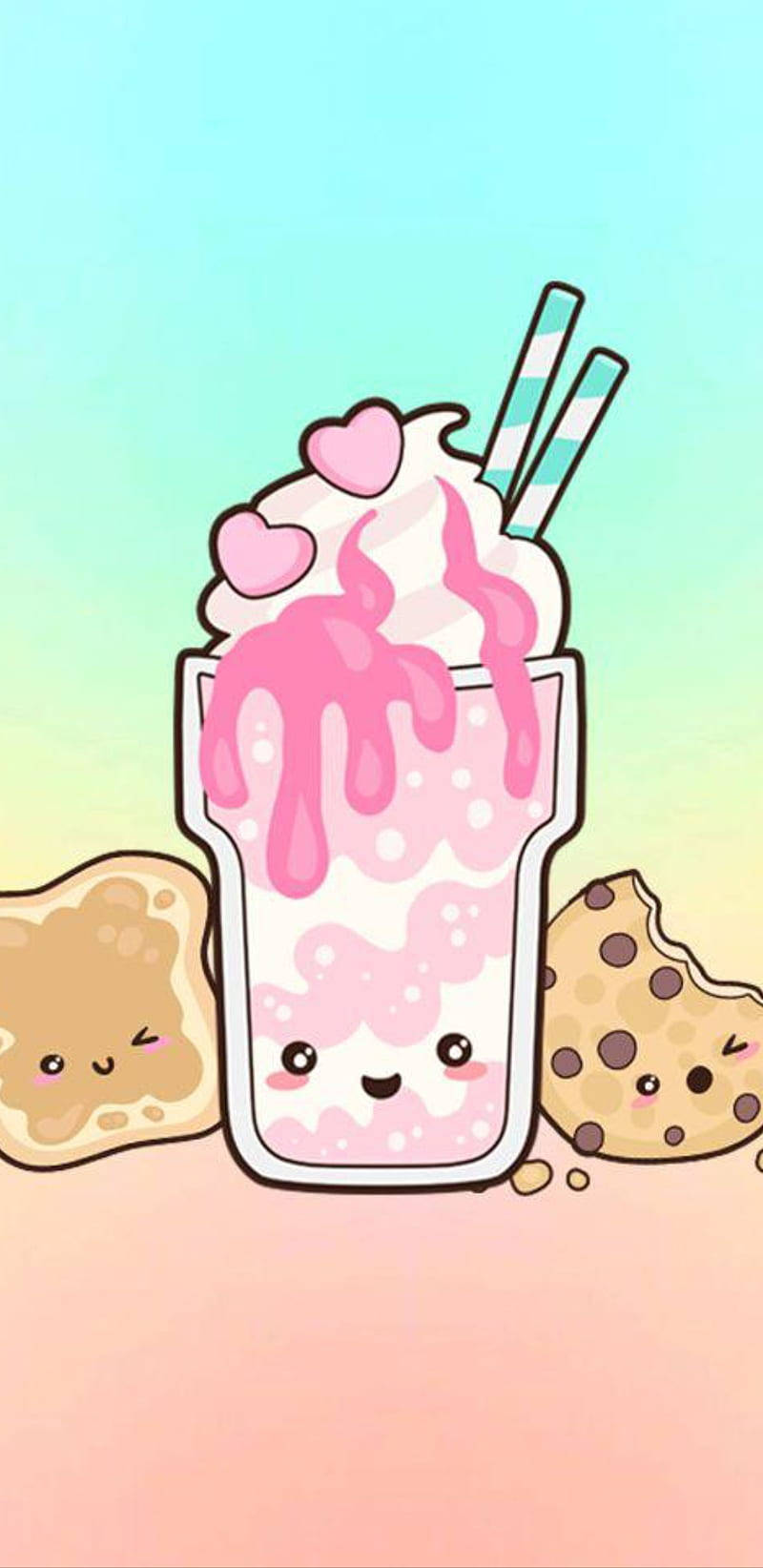 Kawaii Cute Girly Milkshake Picture