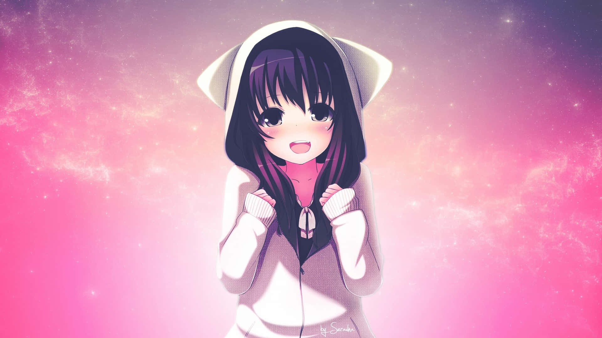 Kawaii Cute Anime Hoodie Picture