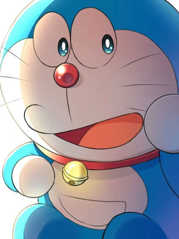 Kawaii Doraemon With Flashing Eyes 4k